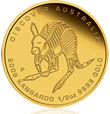 Discover Australia 2009 Dreaming Kangaroo Gold coin