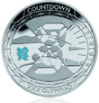 2009 Countdown to London &pound;5 Silver Piedfort Proof Coin