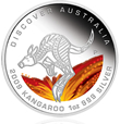 Discover Australia 2009 Dreaming Kangaroo 1oz Silver Coin