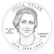 2009 Julia Tyler First Spouse Gold Design