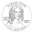 2009 Sarah Polk First Spouse Gold Design