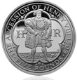 2009 UK Henry VIII &pound;5 Silver Proof Coin